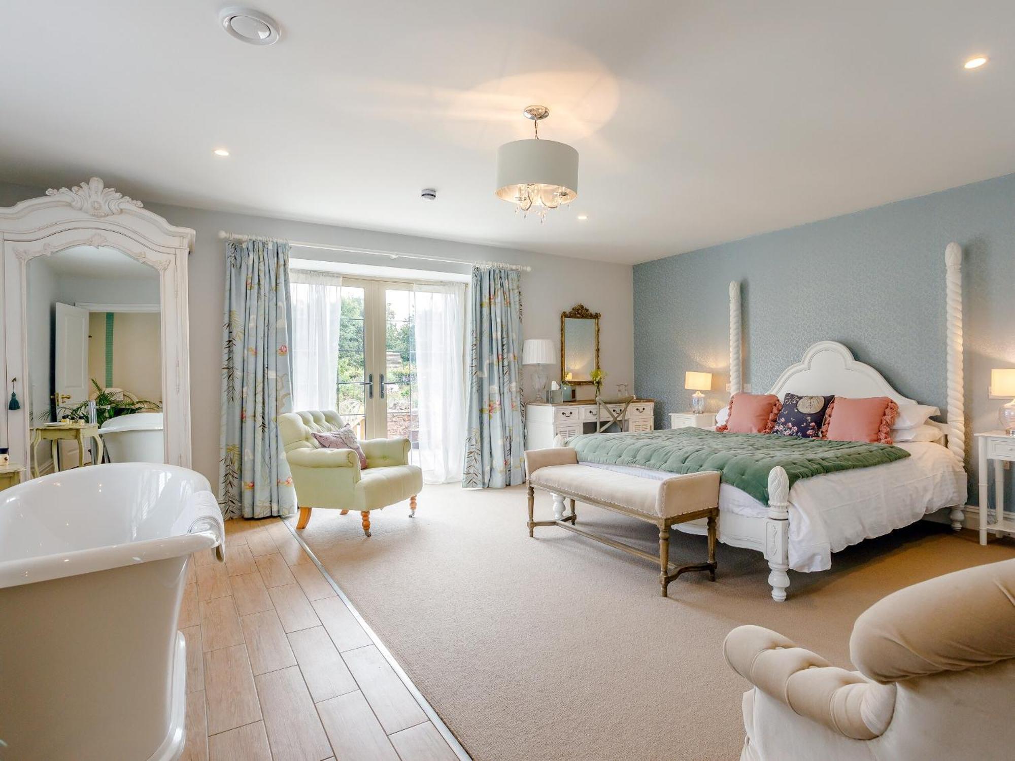 The Stables Villa Cheddar Bagian luar foto
