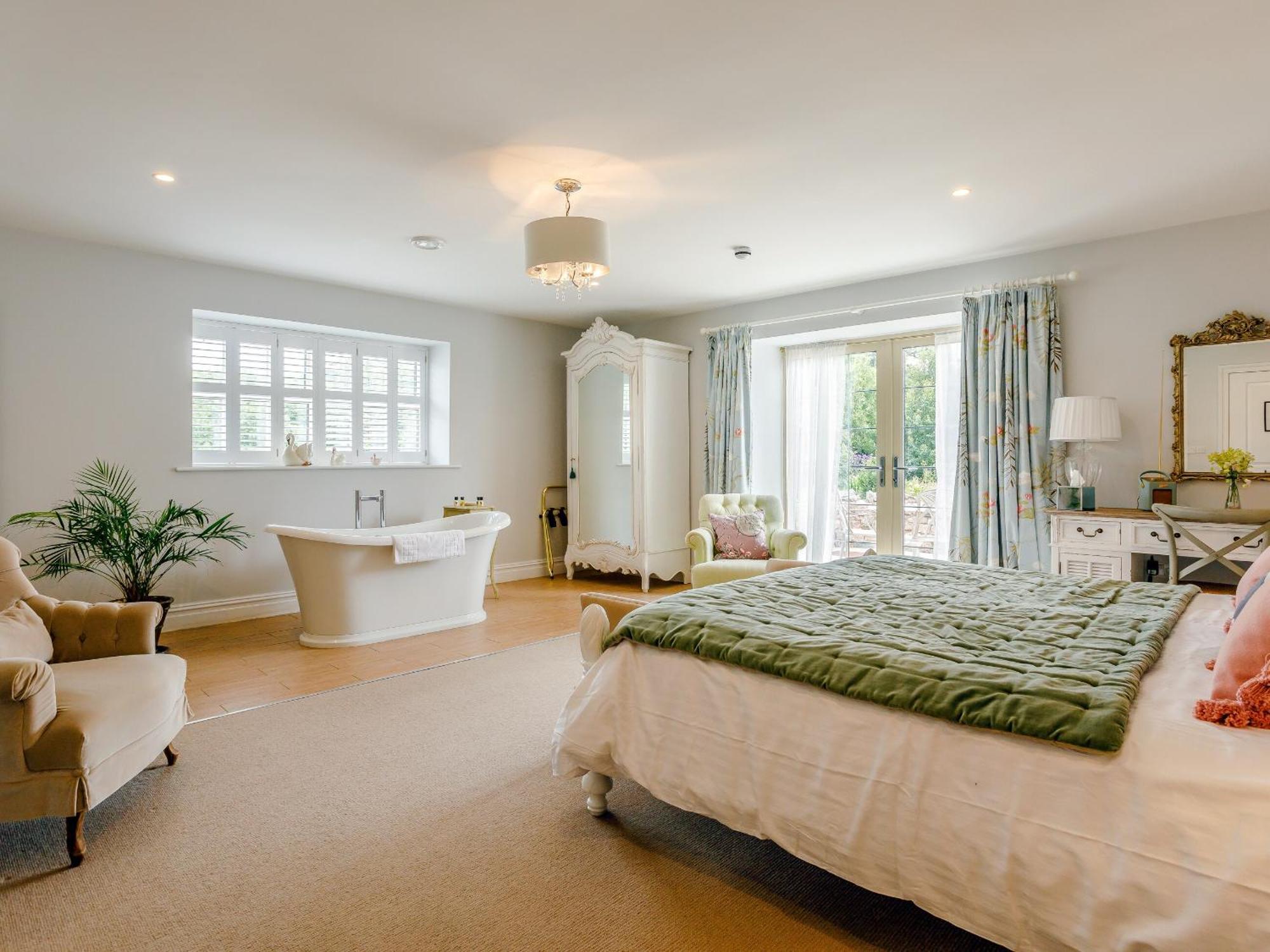 The Stables Villa Cheddar Bagian luar foto